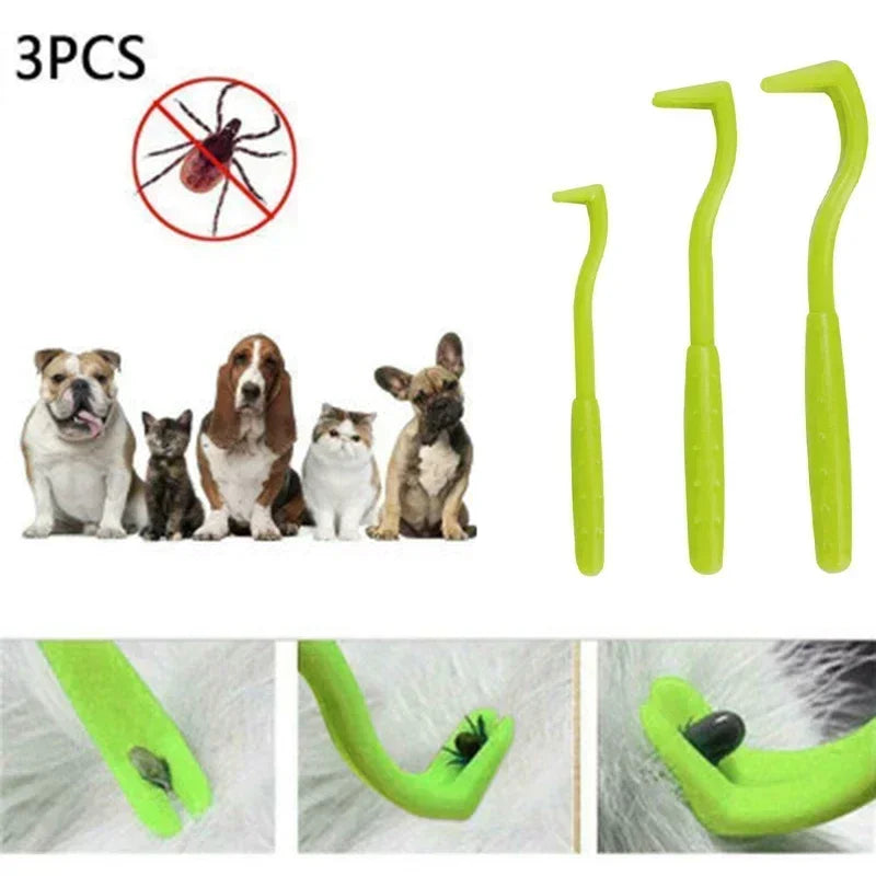 3PCS/SET Flea Removal Tool Kit