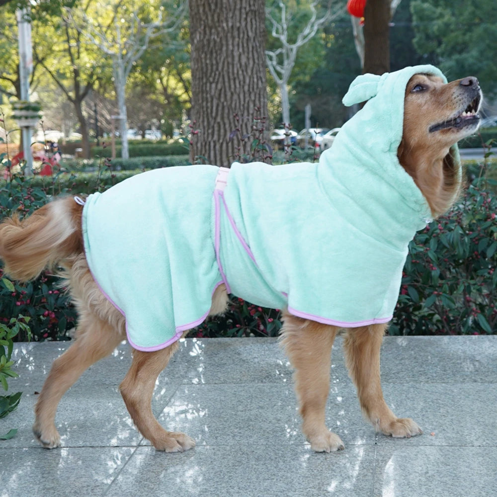 Absorbent Microfiber Bathrobe