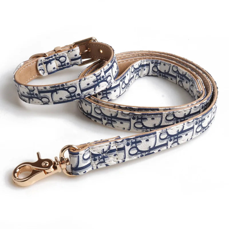 Designer Collar PU/Metal Buckle