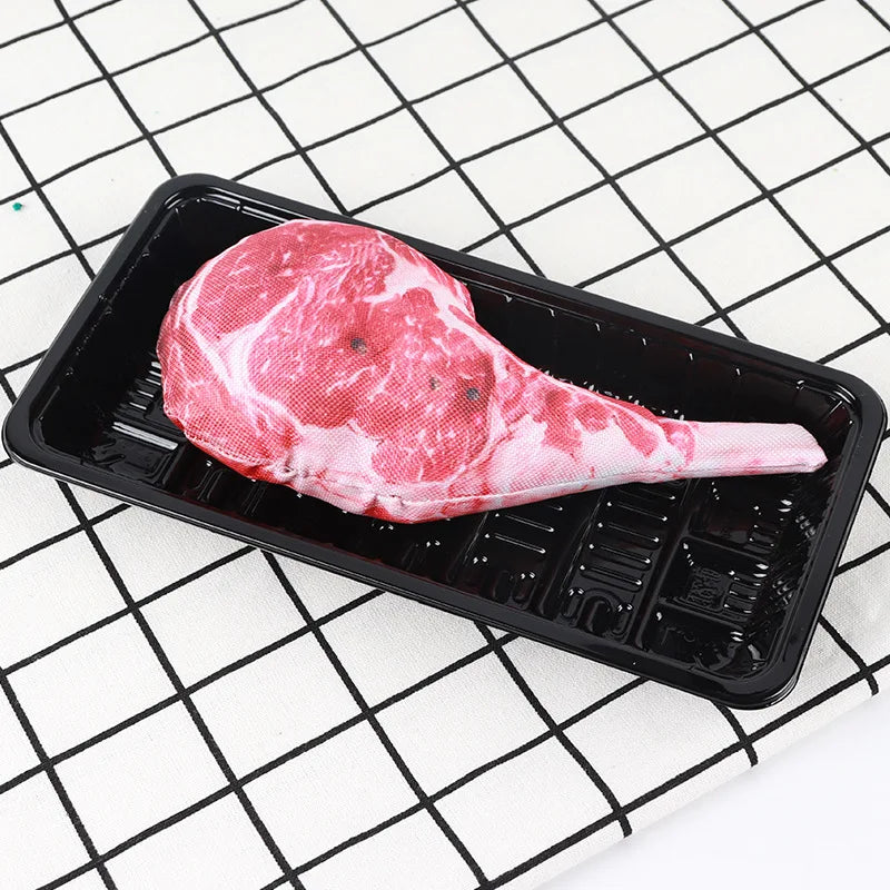 Steak Chew Sound Dog Toy