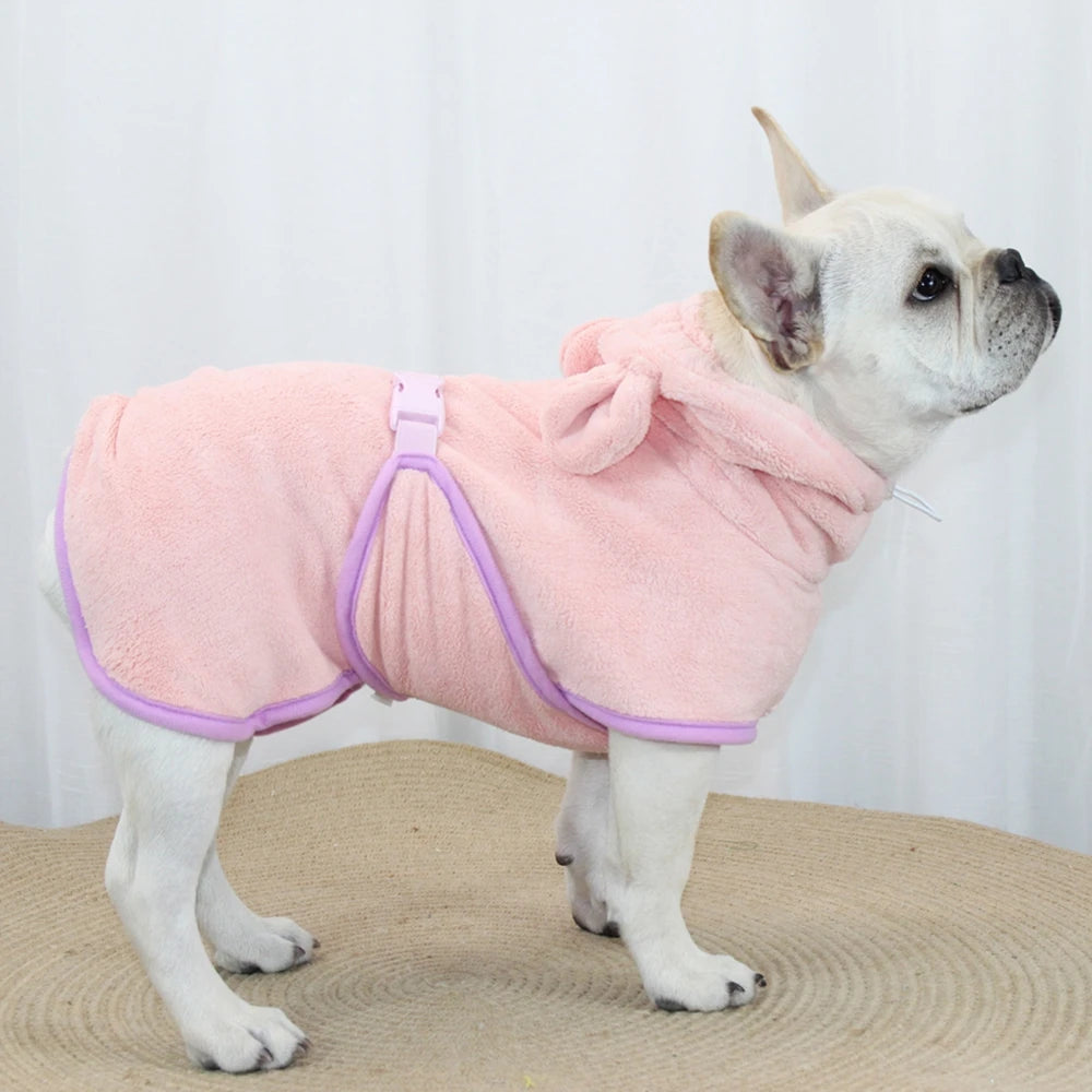 Absorbent Microfiber Bathrobe