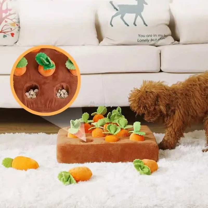 Dog Carrot Interactive Plush toy Dog