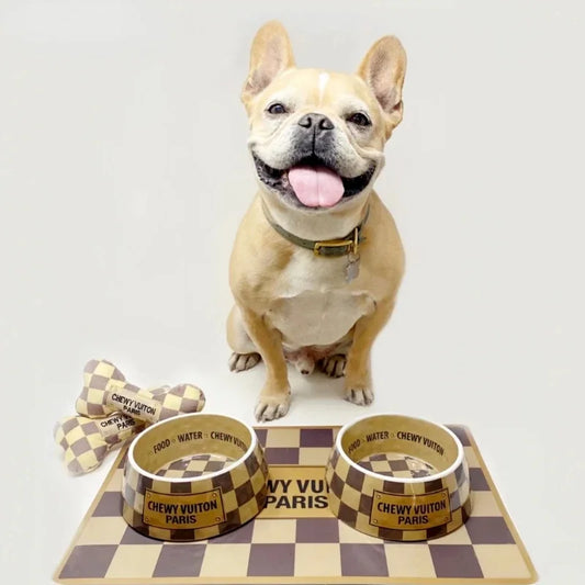 Luxury Designer Dog Bowl /Placemat